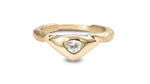 Triangle diamond rings - shiri tam fine jewelry