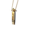 Unisex 3D spinning bar necklace with salt & pepper diamonds - shiri tam fine jewelry